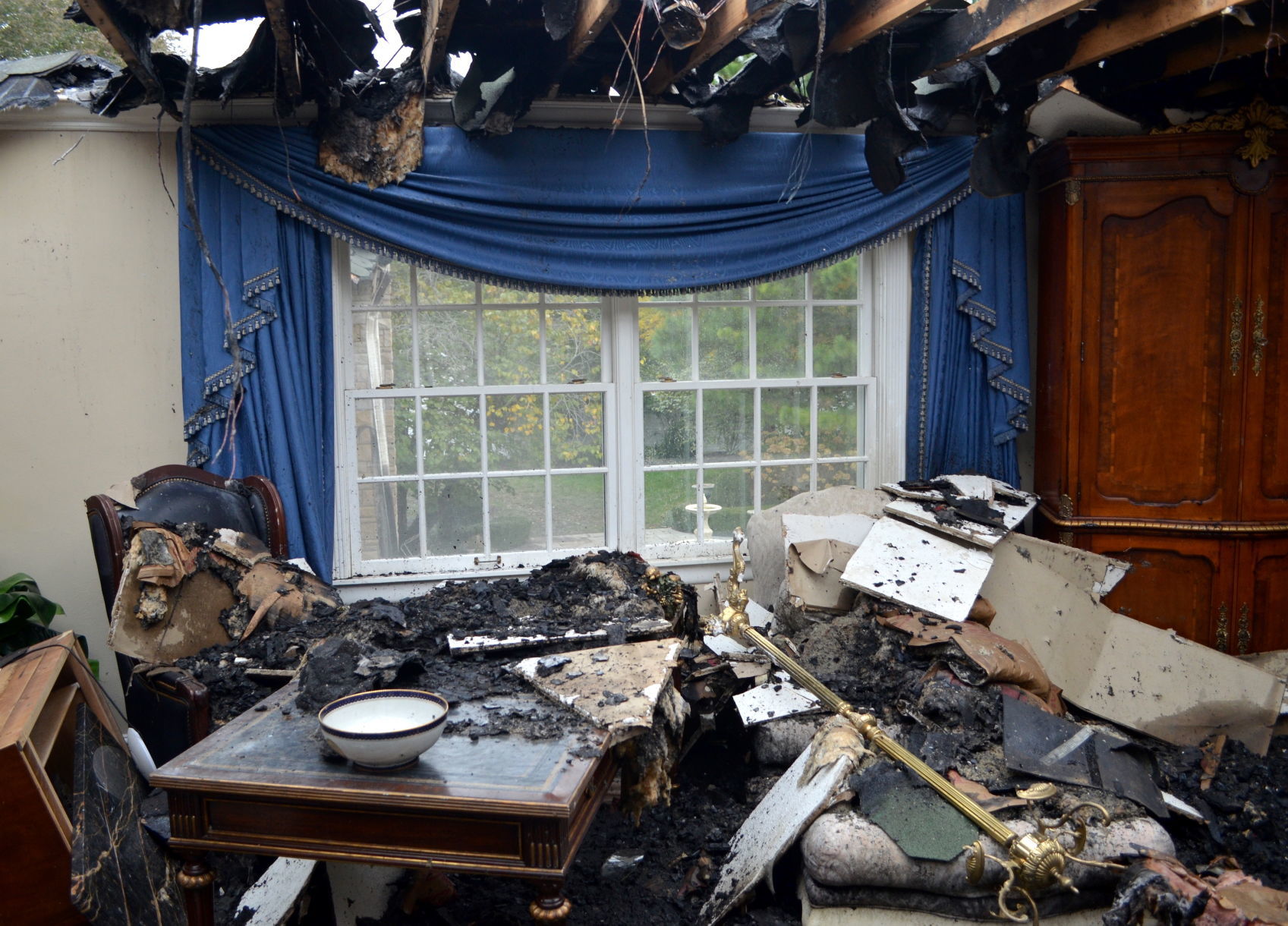 Pine Manor: Among the wreckage